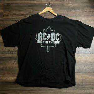 08/09 AC/DC Black Graphic T-Shirt